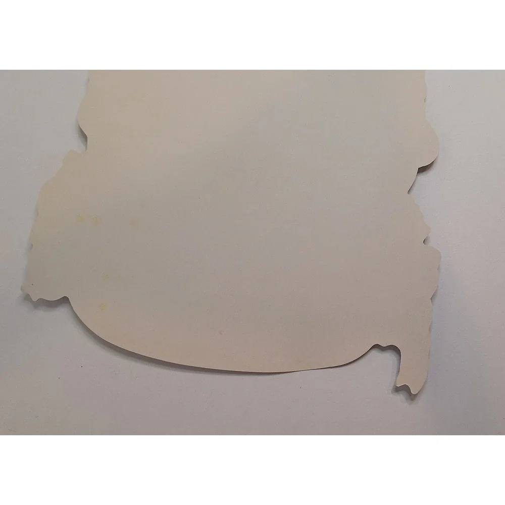 Vtg 1993‎ American Greetings Easter Cut Out Hot Air Balloon Duck Bunny Jointed